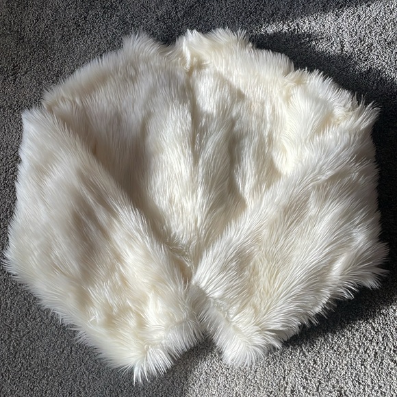 Free People All Night Faux Fur Jacket - Size XS - Sugar Swizzle - Picture 2 of 5